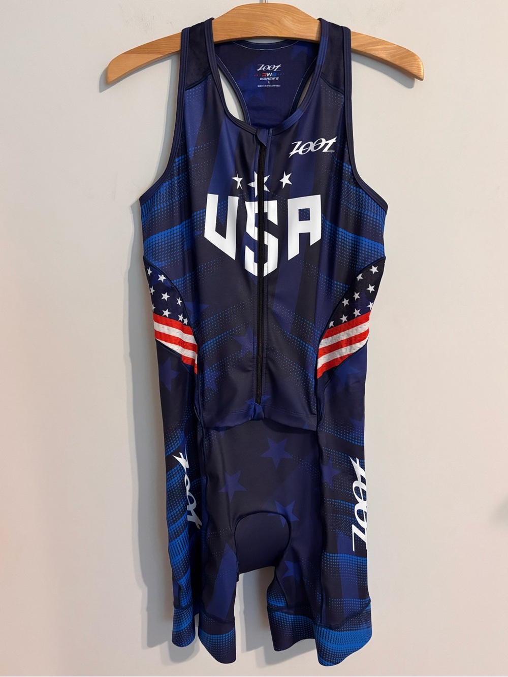 Zoot Racesuit Women's Ltd Tri Slvs Fz - RWB